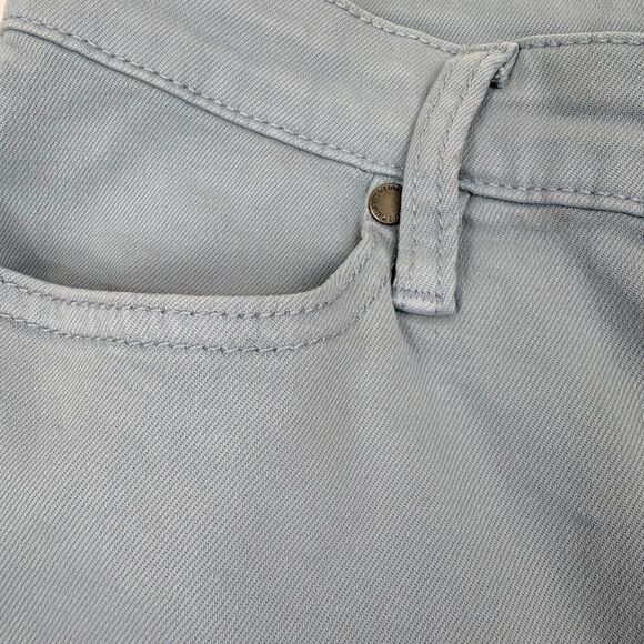 Buffalo David Britton Havana High-Rise Stretch Skinny Ankle Jeans Pastel Blue 10 - Picture 8 of 14